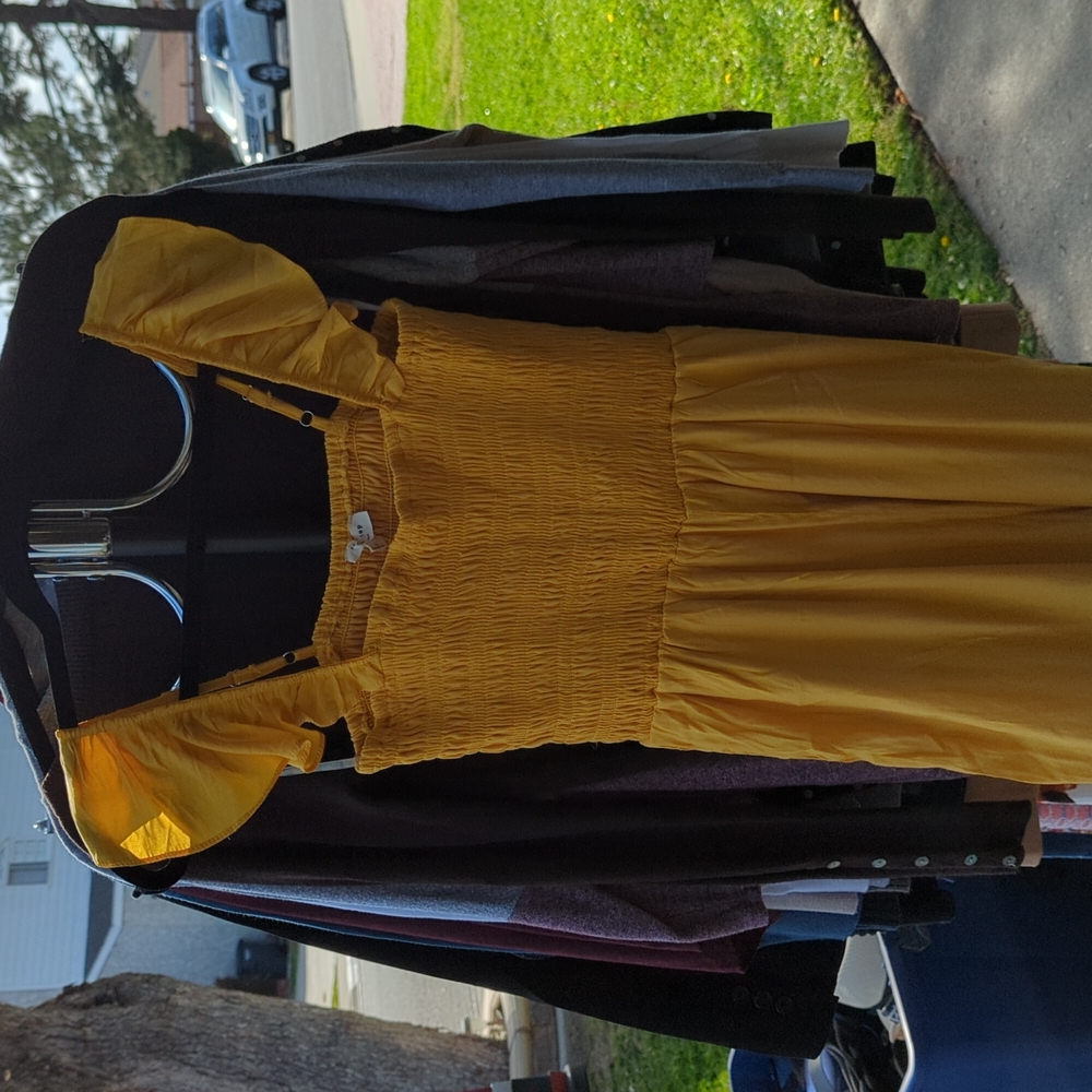 Yellow jumpsuit